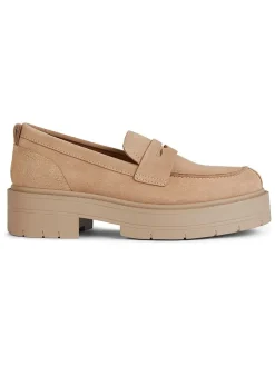 Leren mocassins 