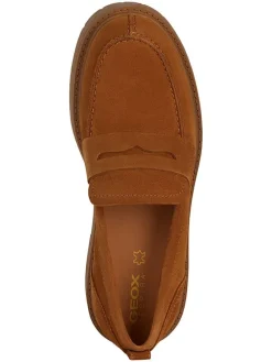 Leren mocassins 