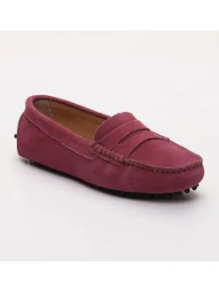 Leren mocassins 