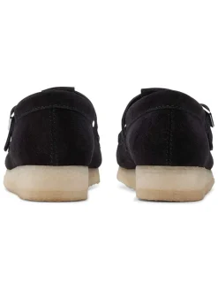 Leren mocassins "Wallabee" zwart