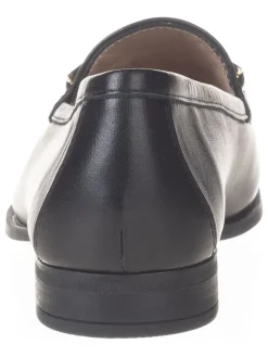 Leren mocassins zwart