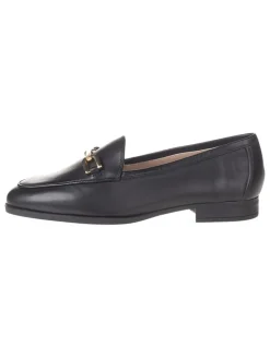 Leren mocassins zwart