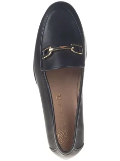 Leren mocassins zwart