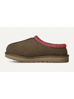 Leren pantoffels "Tasman II" bruin