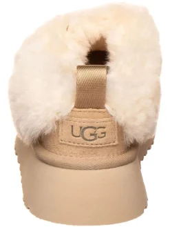 Leren pantoffels "W Tazzelle" beige