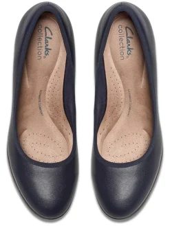 Leren pumps 