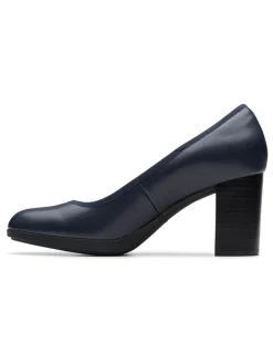 Leren pumps 