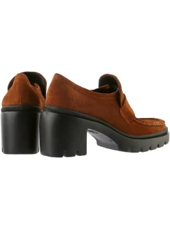 Leren pumps 