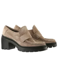 Leren pumps 