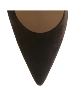 Leren pumps 