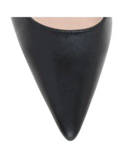 Leren pumps "Boulevard 90" zwart