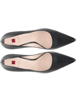 Leren pumps 