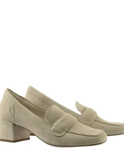 Leren pumps 