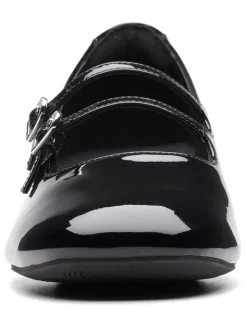 Leren pumps 
