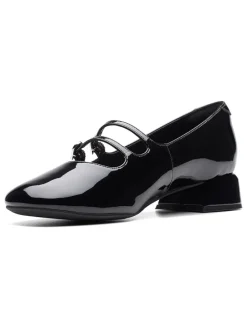 Leren pumps 