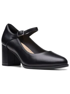 Leren pumps "Freva 55" zwart
