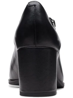 Leren pumps 