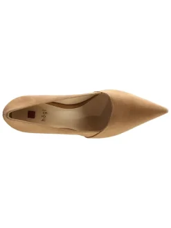 Leren pumps 
