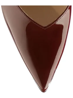 Leren pumps 
