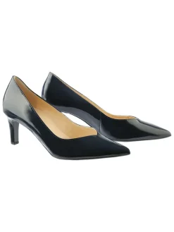 Leren pumps 
