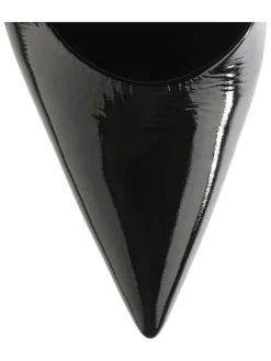 Leren pumps "Marylin" zwart