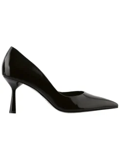 Leren pumps 