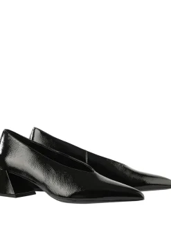 Leren pumps 