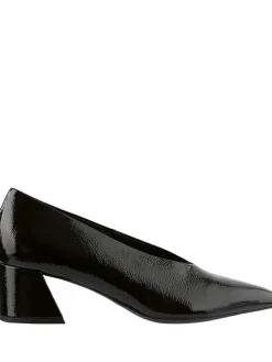 Leren pumps 