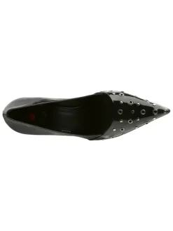 Leren pumps zwart