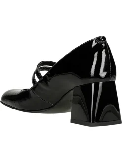 Leren pumps zwart