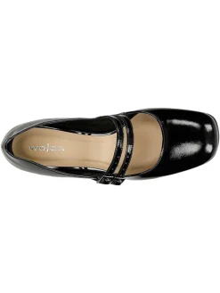 Leren pumps zwart