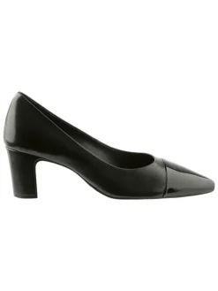 Leren pumps zwart