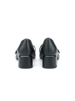 Leren pumps zwart
