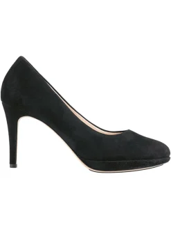 Leren pumps zwart