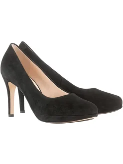 Leren pumps zwart