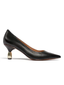 Leren pumps zwart