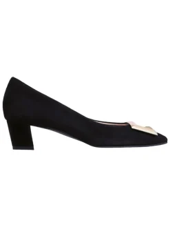 Leren pumps zwart