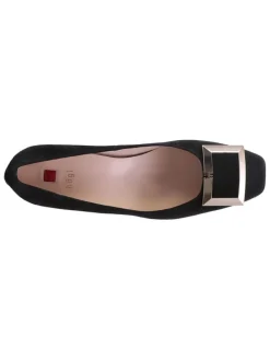 Leren pumps zwart