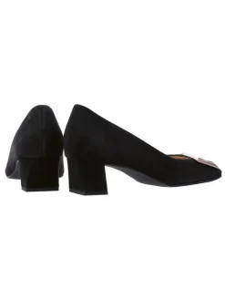 Leren pumps zwart