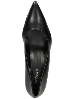 Leren pumps zwart