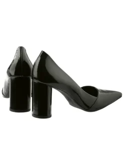 Leren pumps zwart