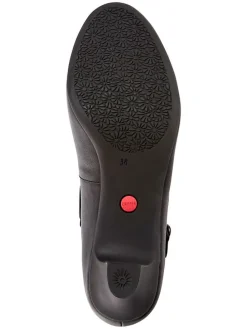 Leren pumps zwart