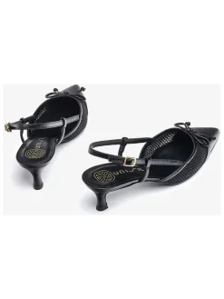 Leren pumps zwart