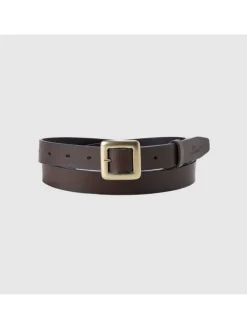 Leren riem bruin