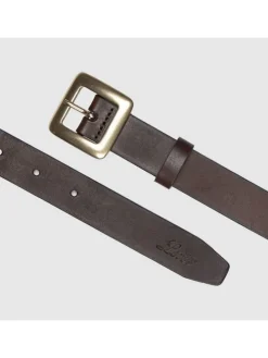Leren riem bruin