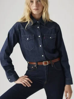 Leren riem lichtbruin
