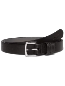 Leren riem zwart