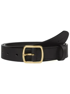 Leren riem zwart