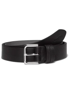 Leren riem zwart