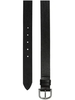 Leren riem zwart